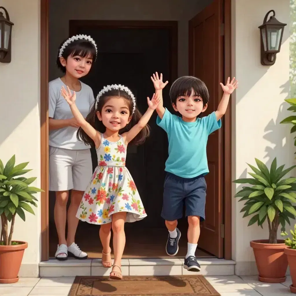 A Day with Grandma and Grandpa