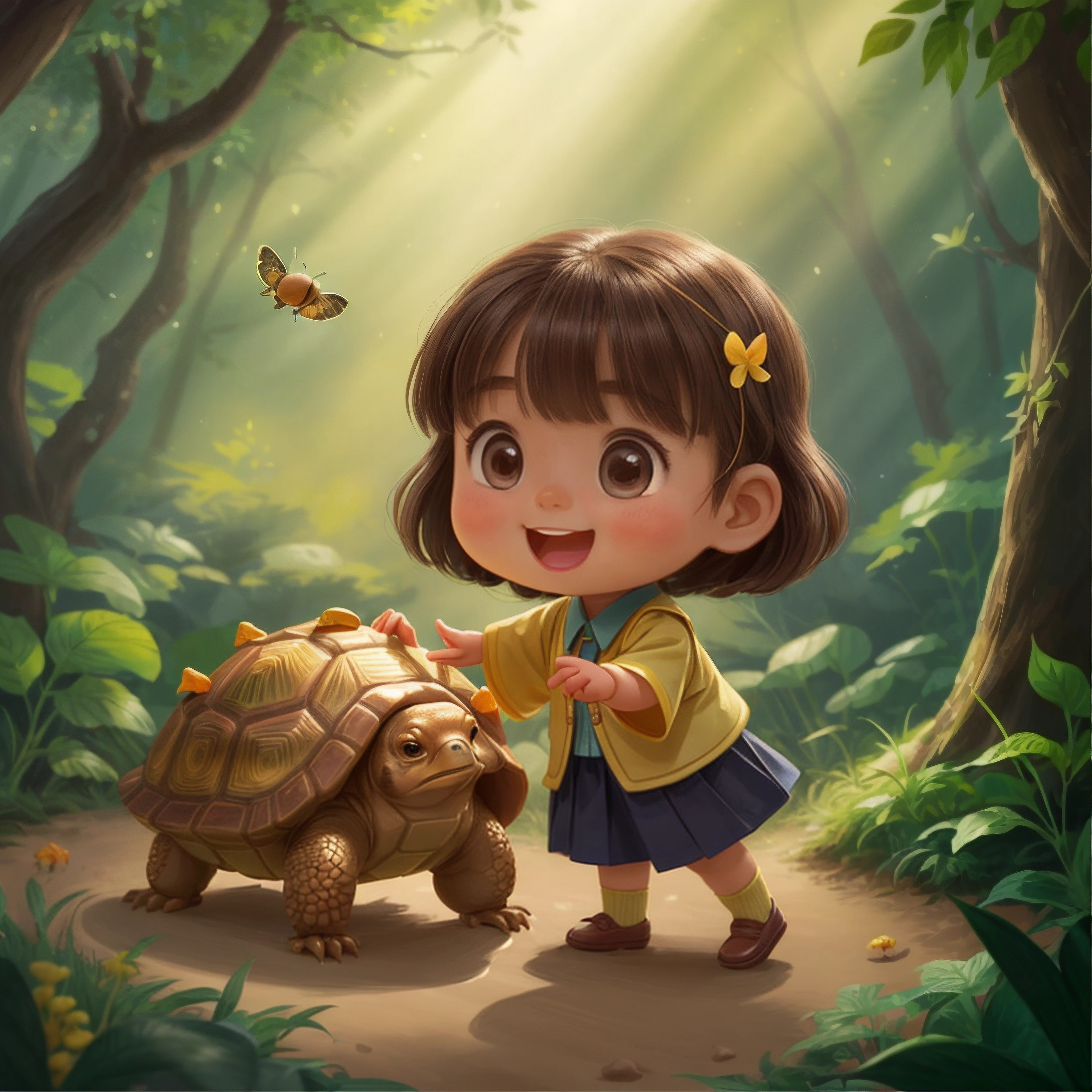 Ana dan kumbang kura kura 