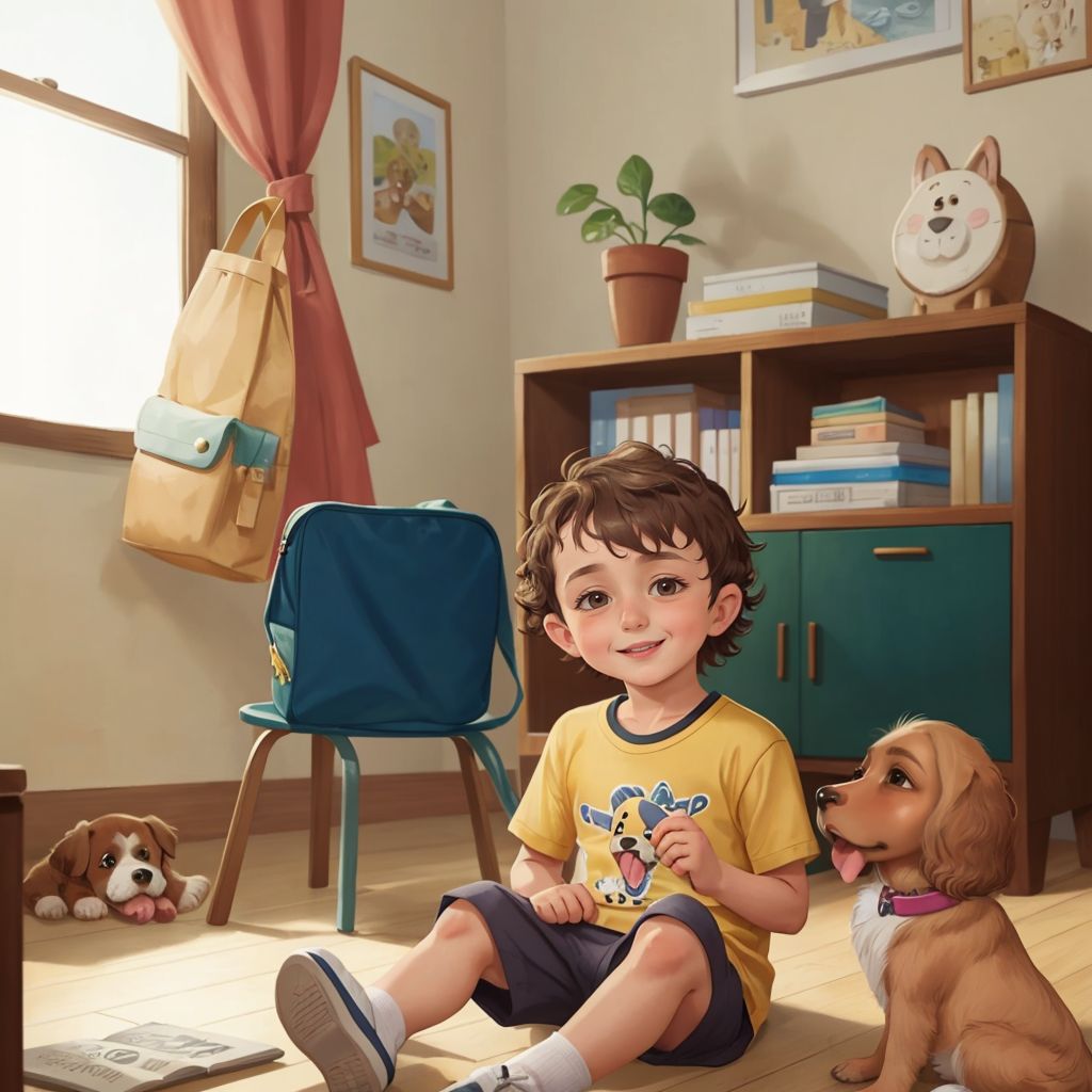 Honey and Finn - Starting school adventure