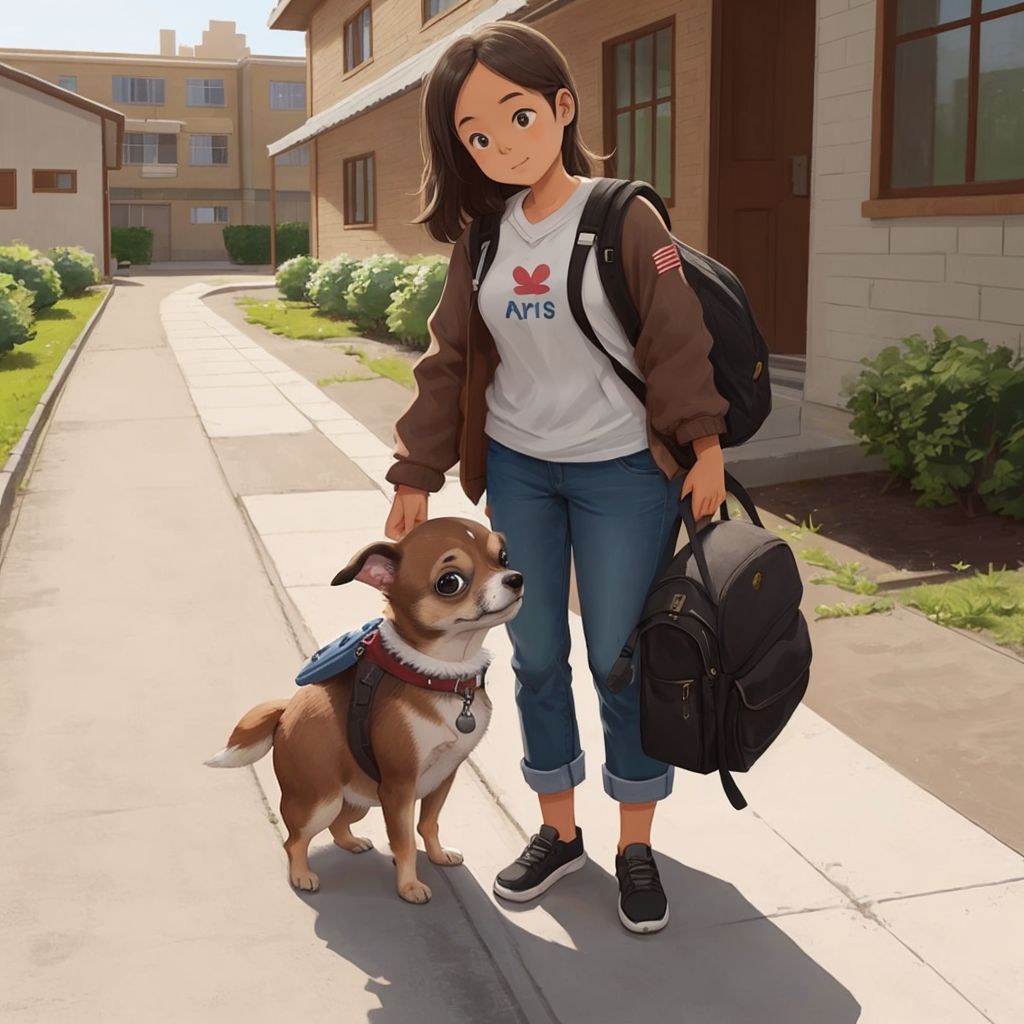 Ruffy Puppy Goes to Kindergarten