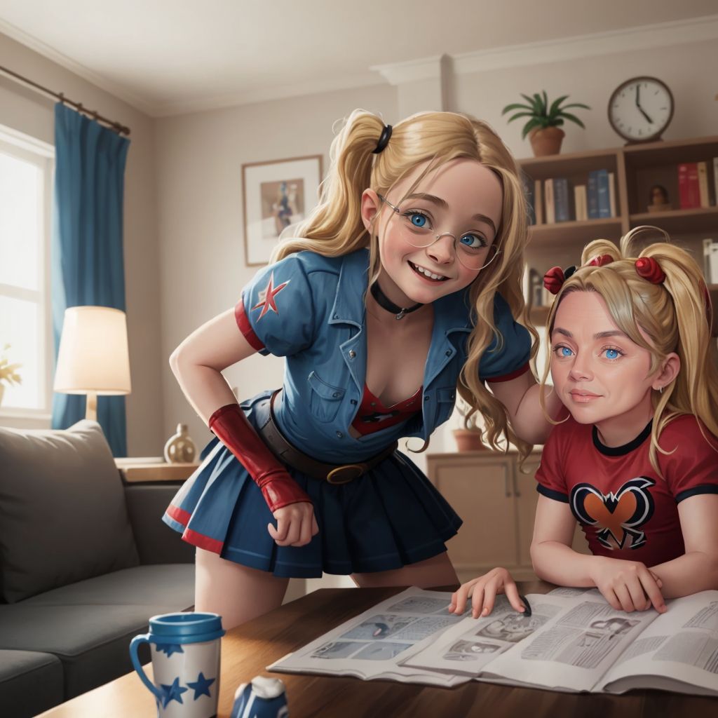 Soleil and Harley Quinn save England