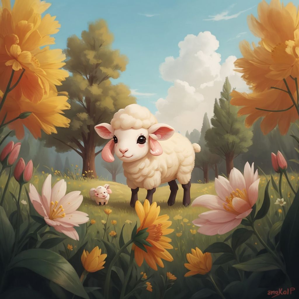 The Little Lamb who learned to trust