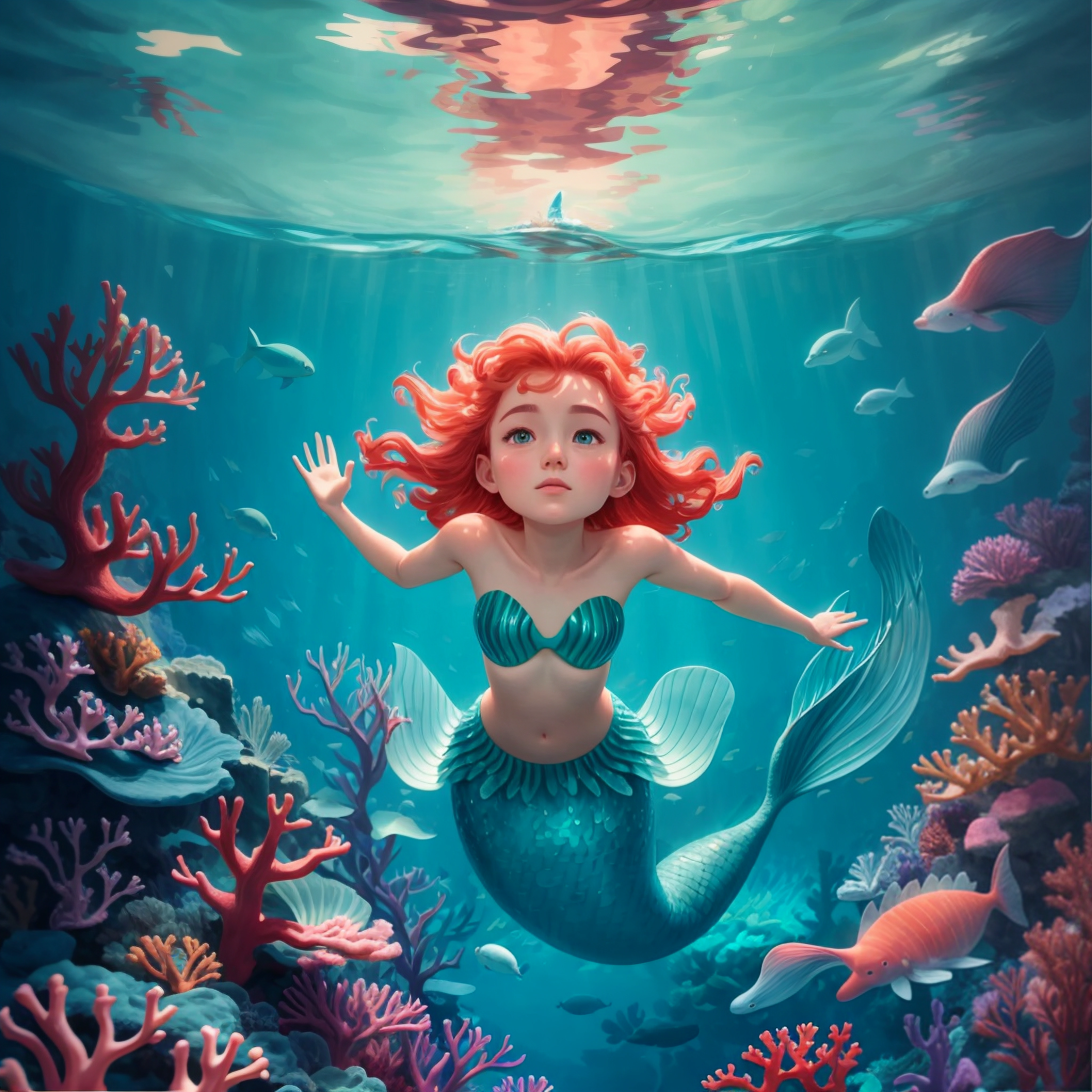 The little mermaid