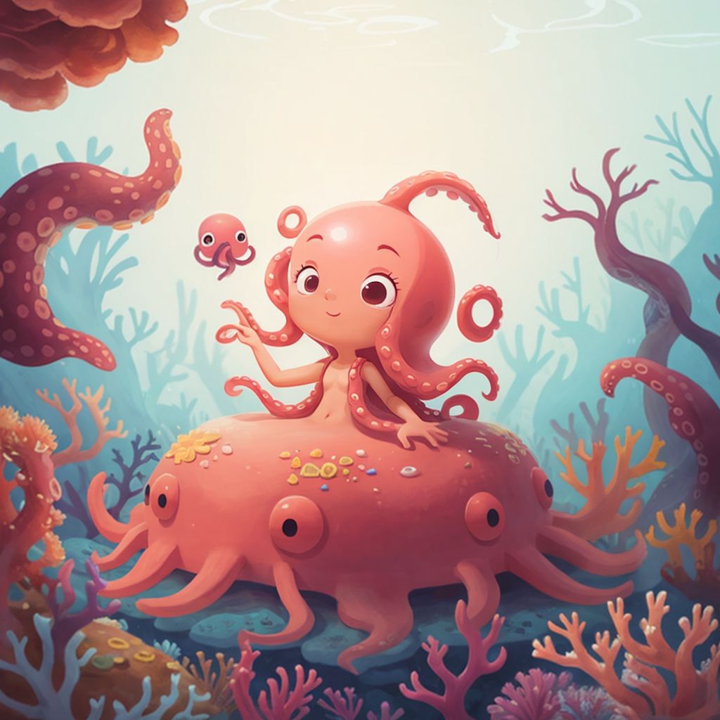 "Underwater Whispers: Octavia's First Crush"