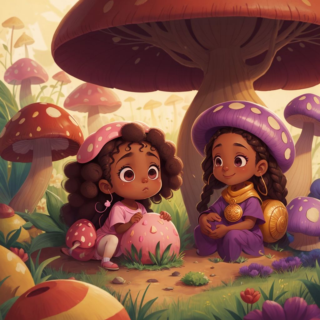 Little Mushroom Discovers her Roots